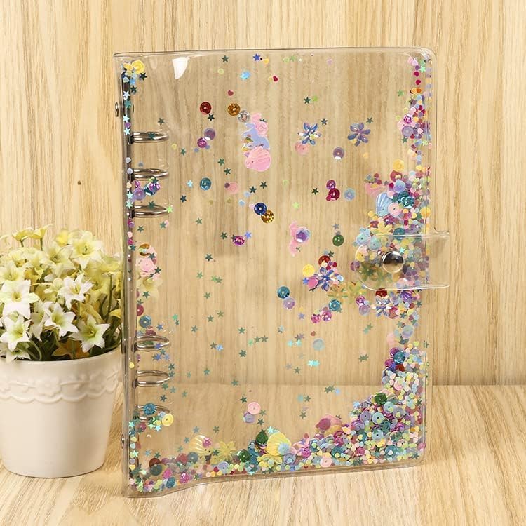 Weigav A6 Notebook Binder, Savings Binder, Money Saving Record Folder (Transparent) (Transparent 2) - Image 4